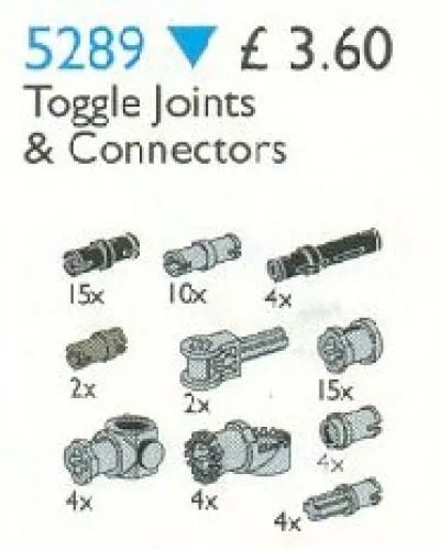 LEGO 5289-1 Toggle Joints & Connectors