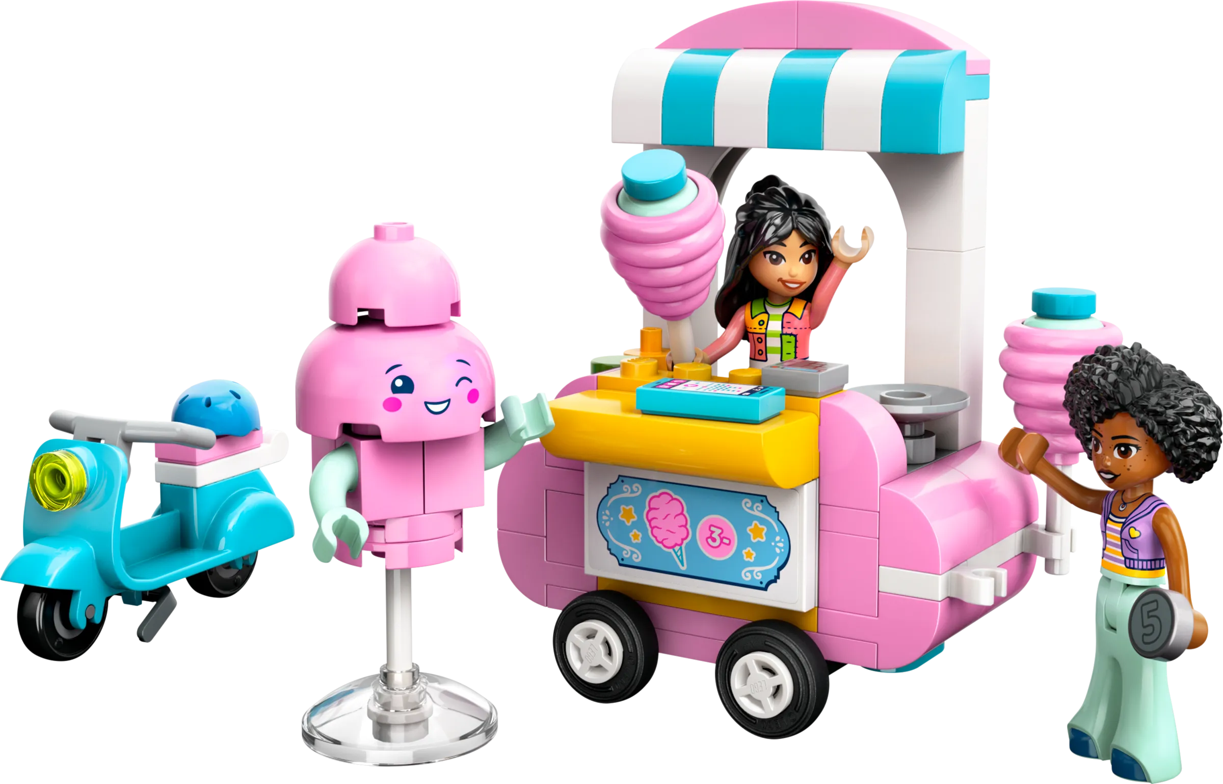 LEGO 42643-1 Cotton Candy Stand and Scooter