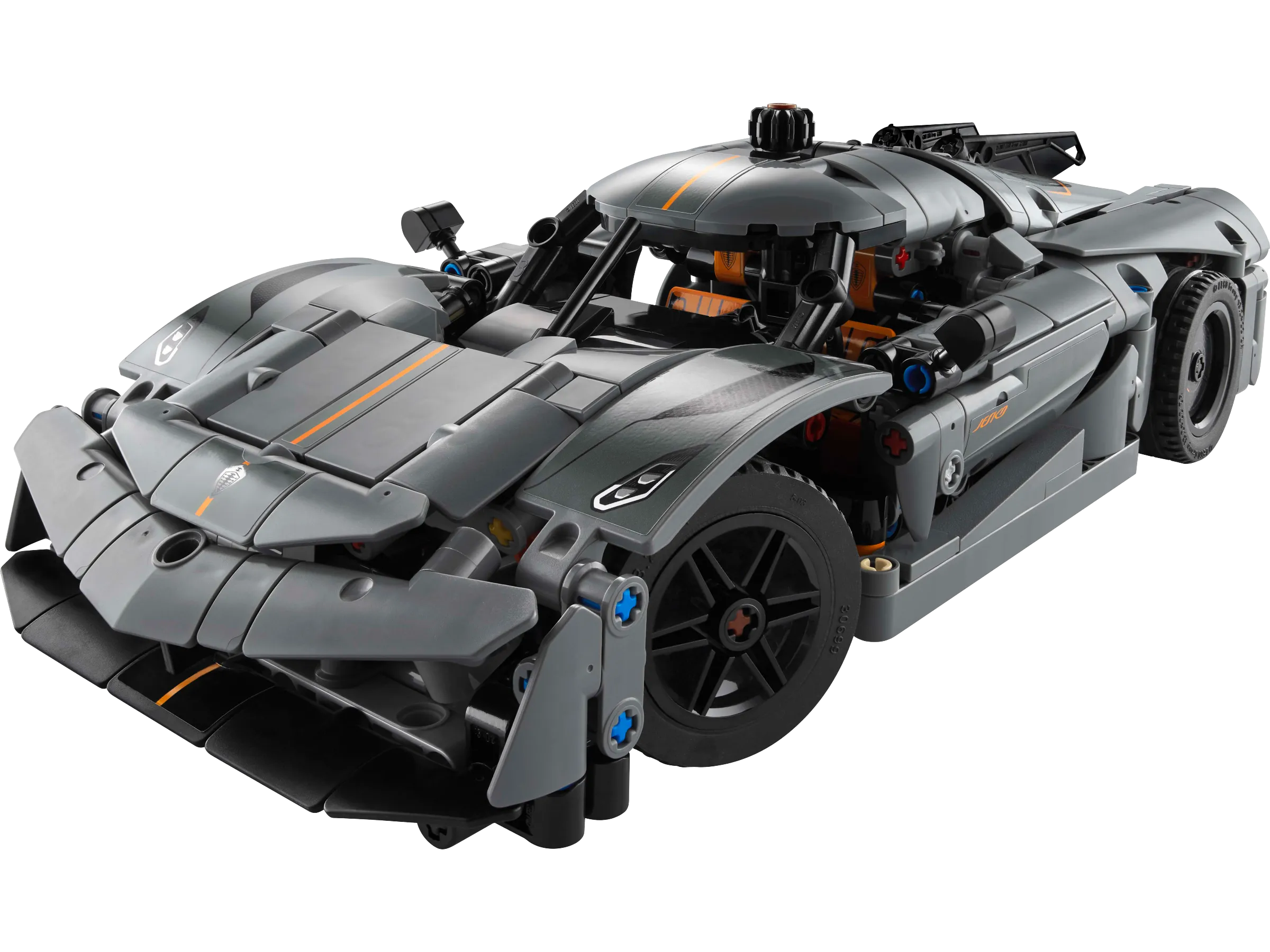 LEGO 42173-1 Koenigsegg Jesko Absolut Grey Hypercar