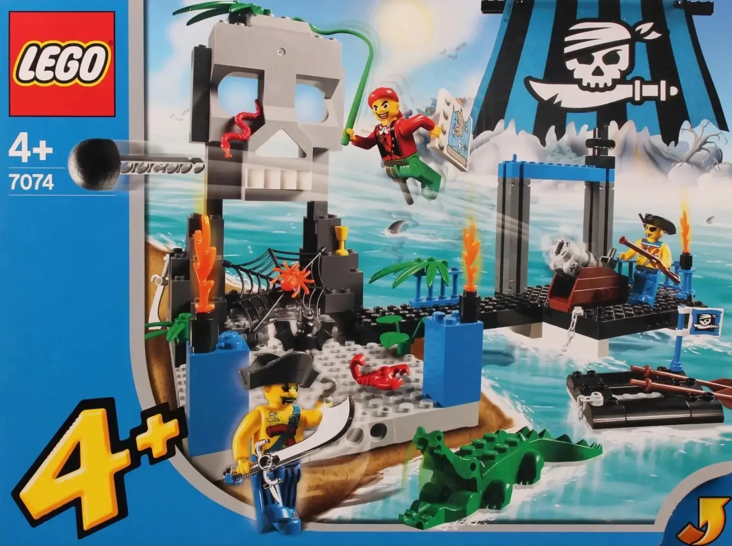 LEGO 7074-1 Skull Island