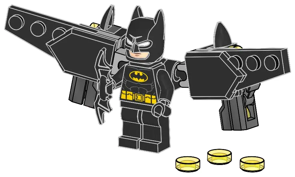 LEGO 212503-1 Batman with Wings