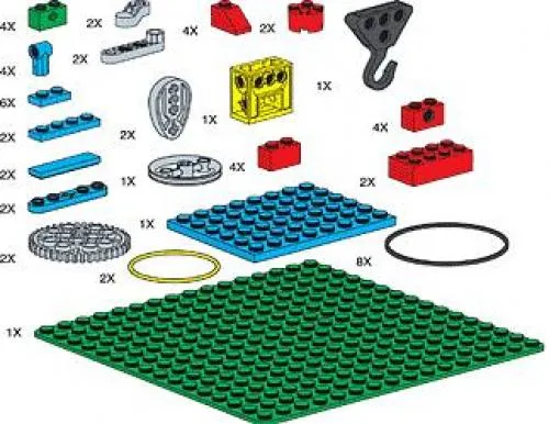 LEGO 970669-1 Special Elements for Simple Machines Set