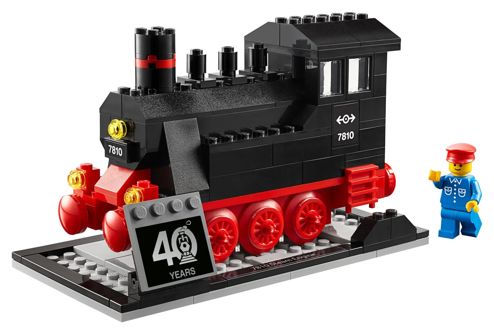 LEGO 40370-1 40 Years of LEGO Trains