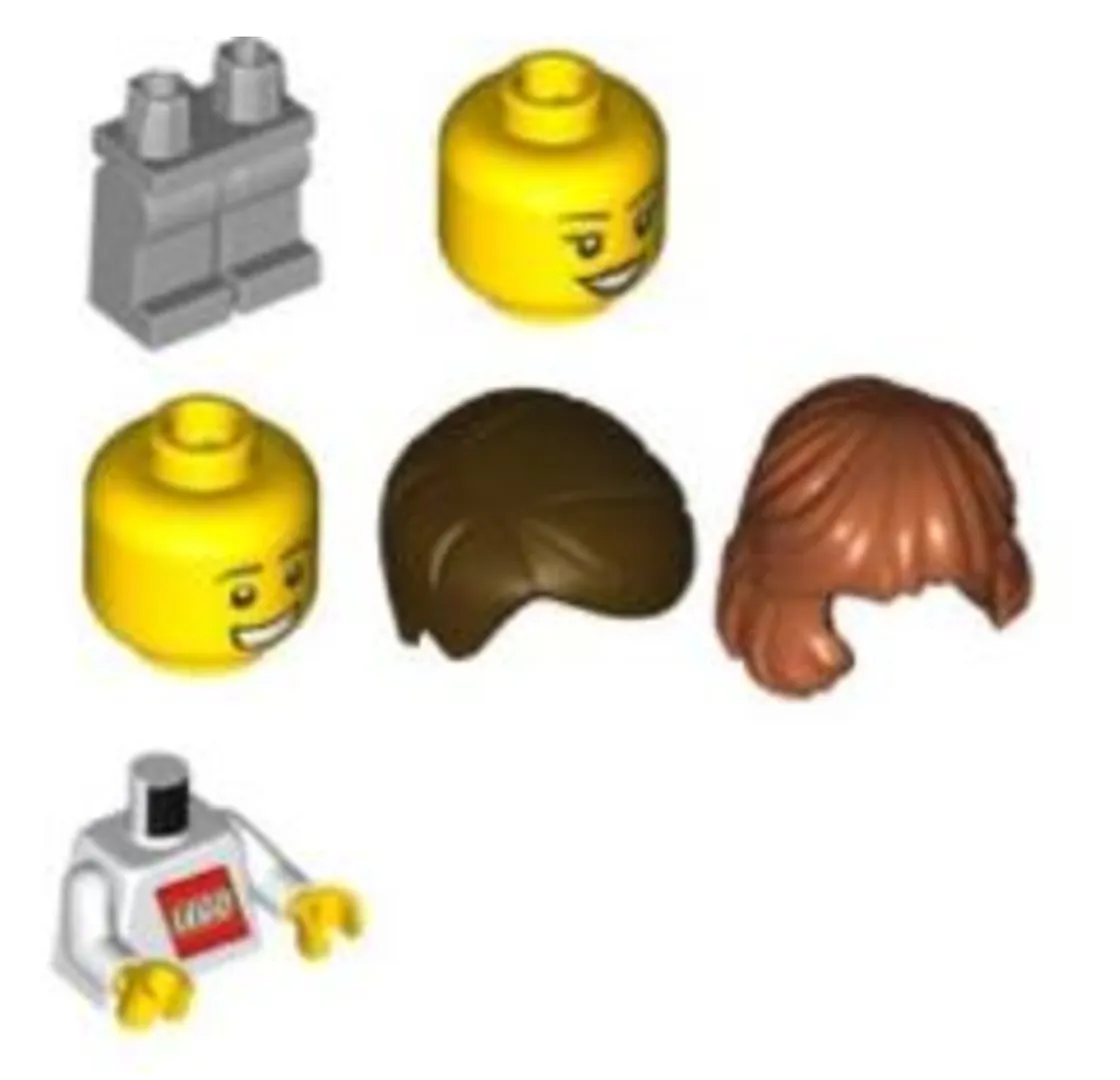 LEGO 6643389-1 Ljubljana 10 Years Anniversary Minifigures
