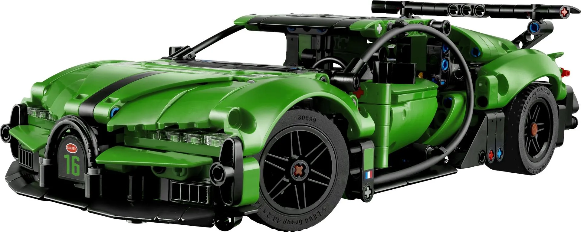 LEGO 42241-1 Green Bugatti Chiron Pur Sport Hypercar