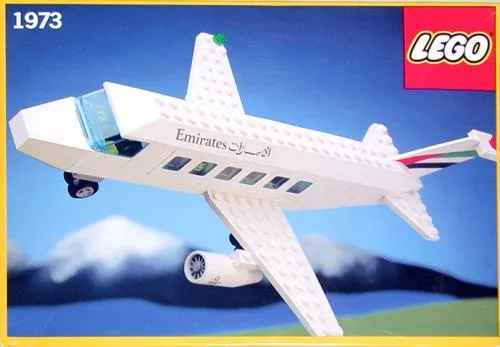 LEGO 1973-1 Emirates Airliner