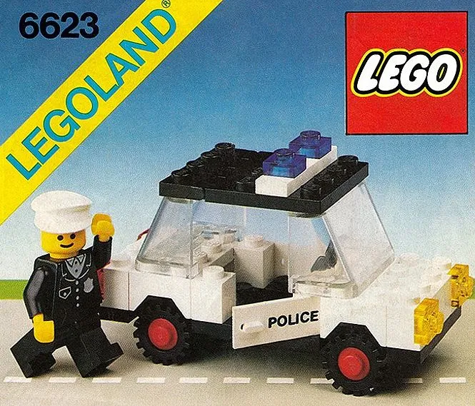 LEGO 6623-1 Police Car