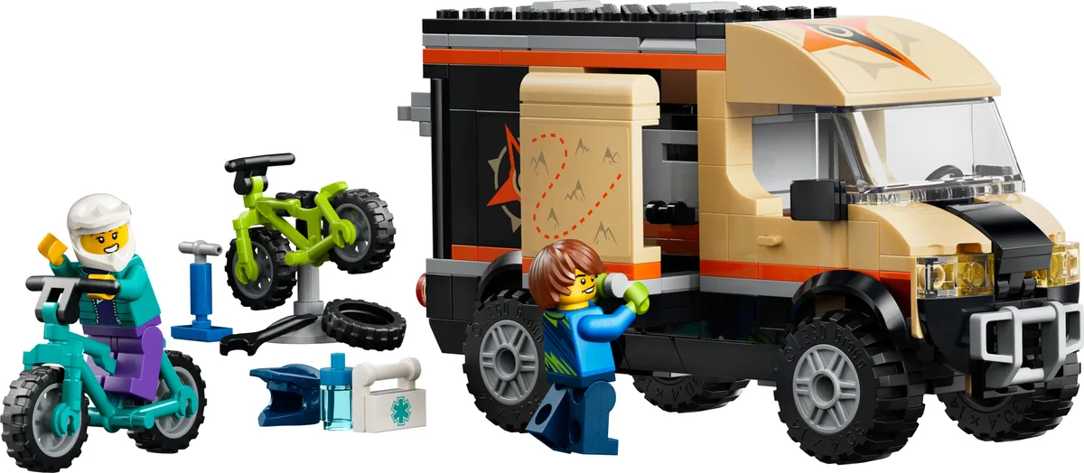 LEGO 60512-1 Mountain Bike Adventure Van
