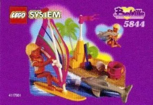 LEGO 5844-1 Dolphin Windsurfer