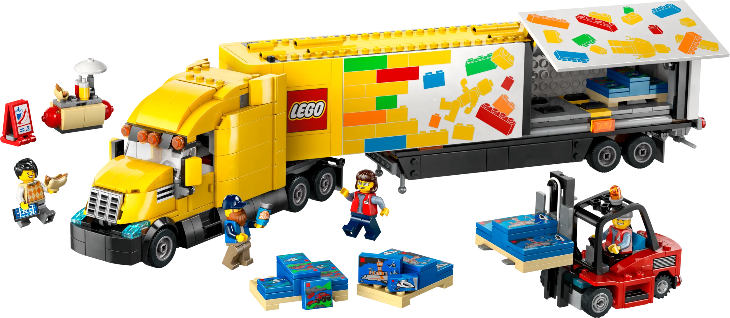 LEGO 60440-1 Yellow Delivery Truck