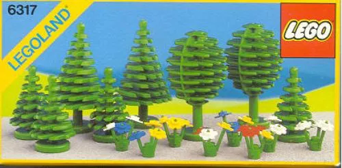 LEGO 6317-1 Trees and Flowers