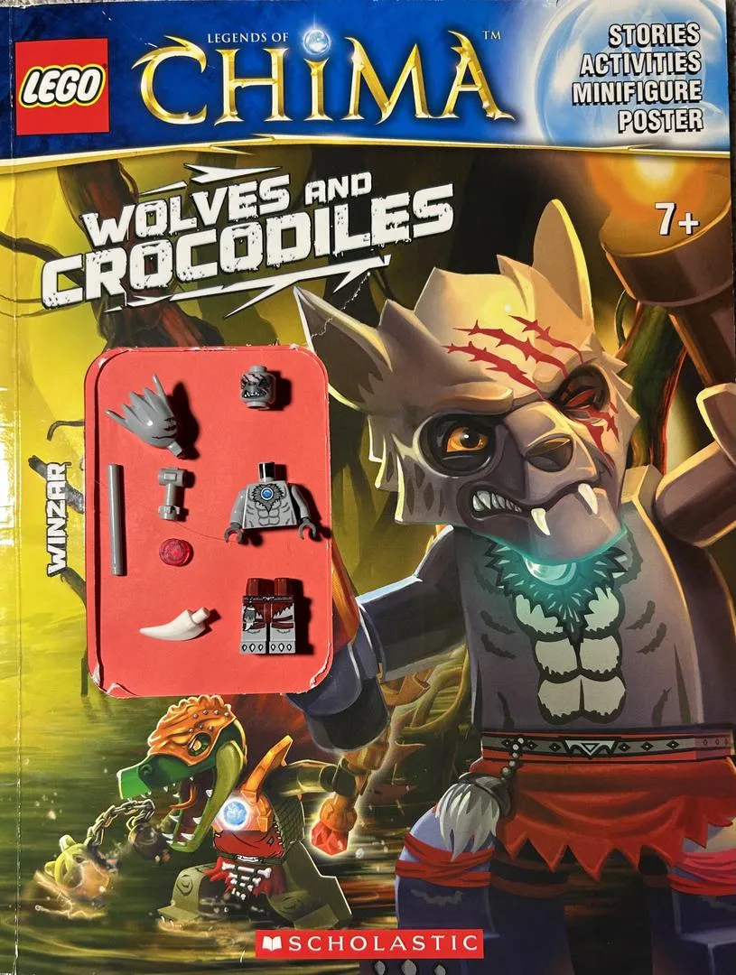 LEGO 9780545570039-1 Legends of Chima: Wolves and Crocodiles