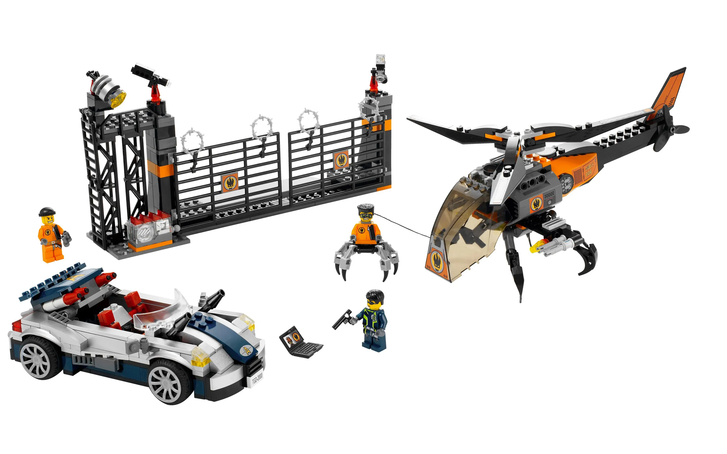 LEGO 8634-1 Mission 5: Turbocar Chase