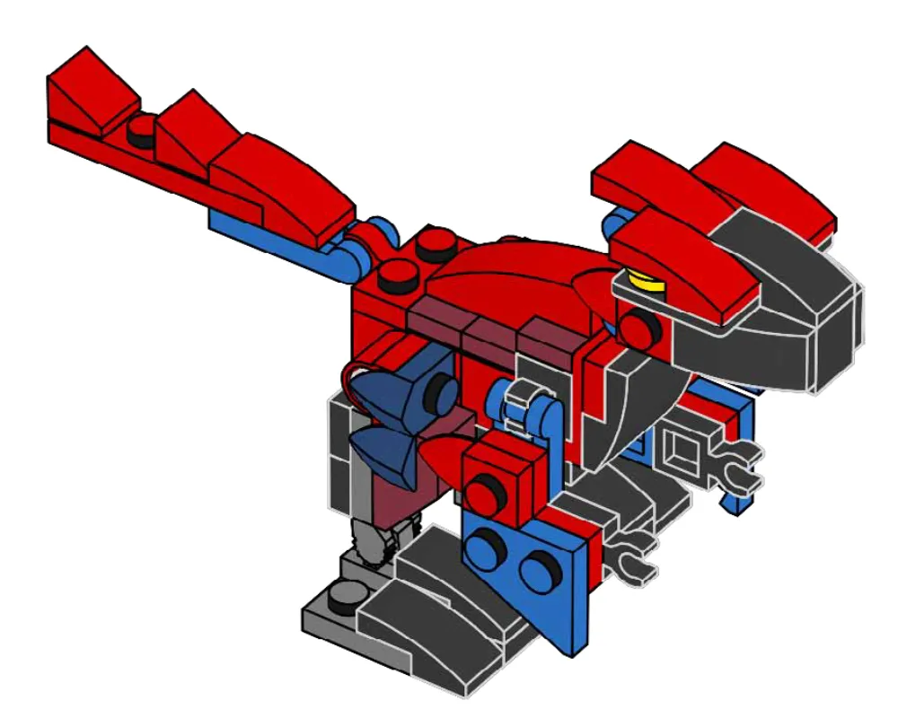 LEGO 122329-1 Pyroraptor