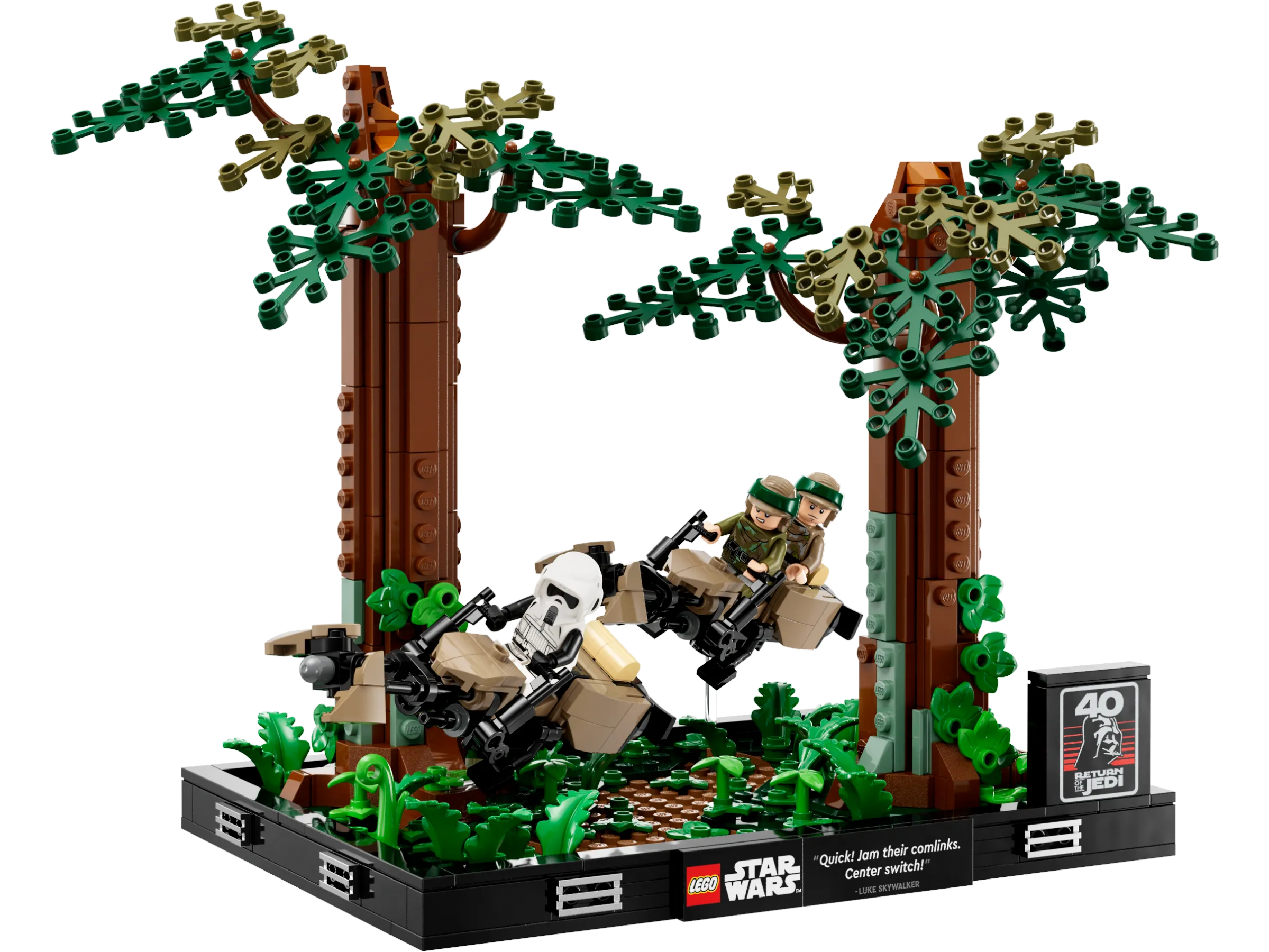 LEGO 75353-1 Endor Speeder Chase Diorama