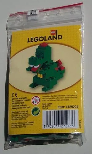 LEGO 4189224-1 Dragon Sculpture, Ollie (LEGOLAND Billund Version)