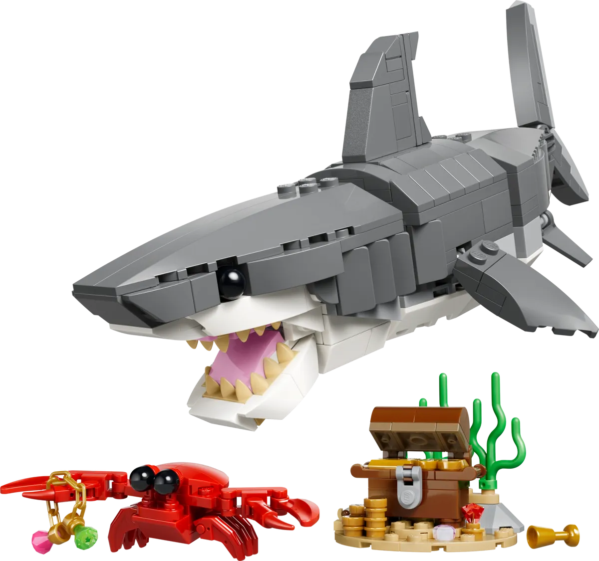 LEGO 31381-1 Fierce Shark with a Treasure Chest