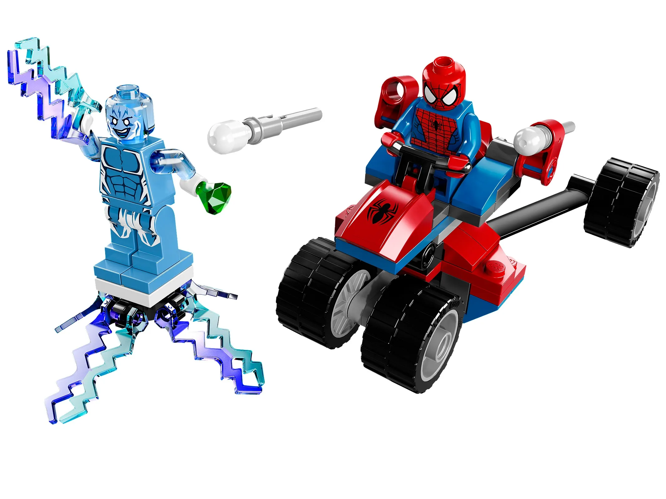 LEGO 76014-1 Spider-Trike vs. Electro