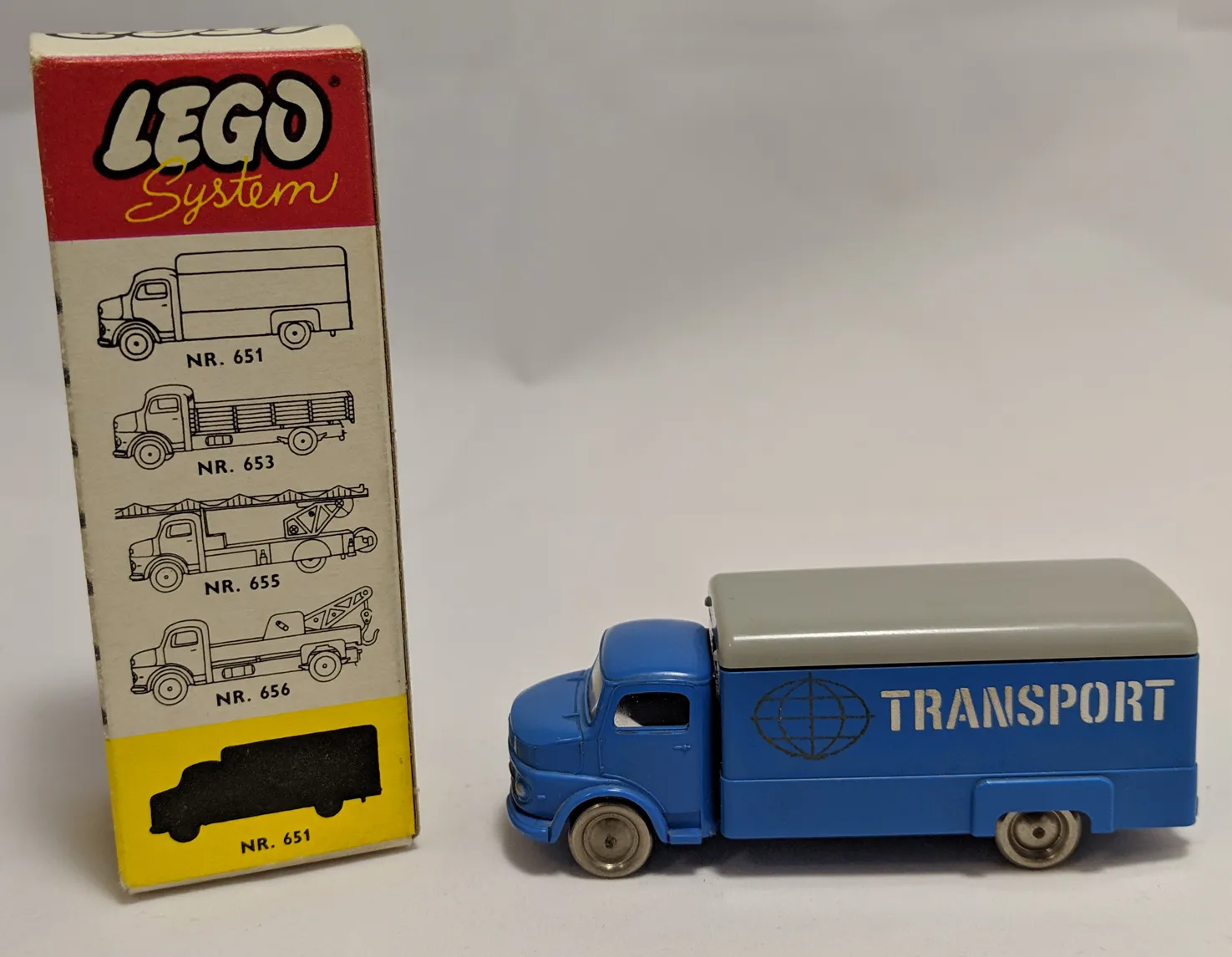 LEGO 651-2 1:87 Mercedes Truck