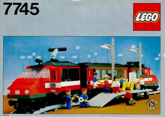 LEGO 7745-1 High-Speed City Express Passenger Train