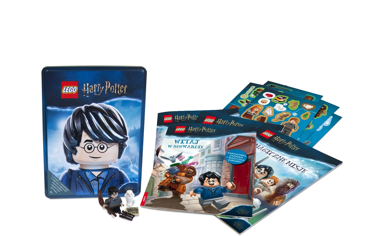 LEGO 5907762001021-1 Harry Potter Tin: Book Collection with Minifigure