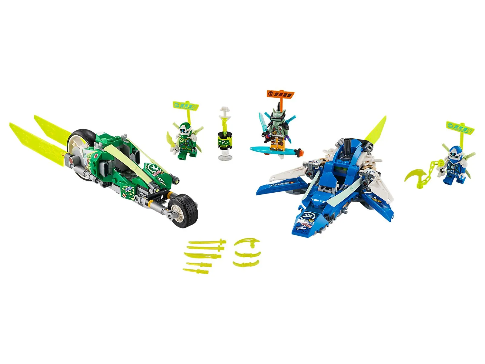 LEGO 71709-1 Jay and Lloyd's Velocity Racers
