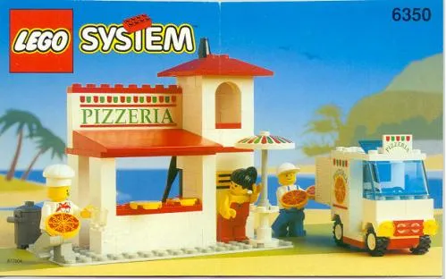 LEGO 6350-1 Pizza To Go