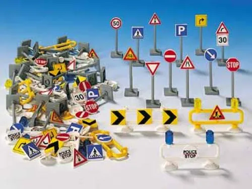 LEGO 9301-1 Road Signs