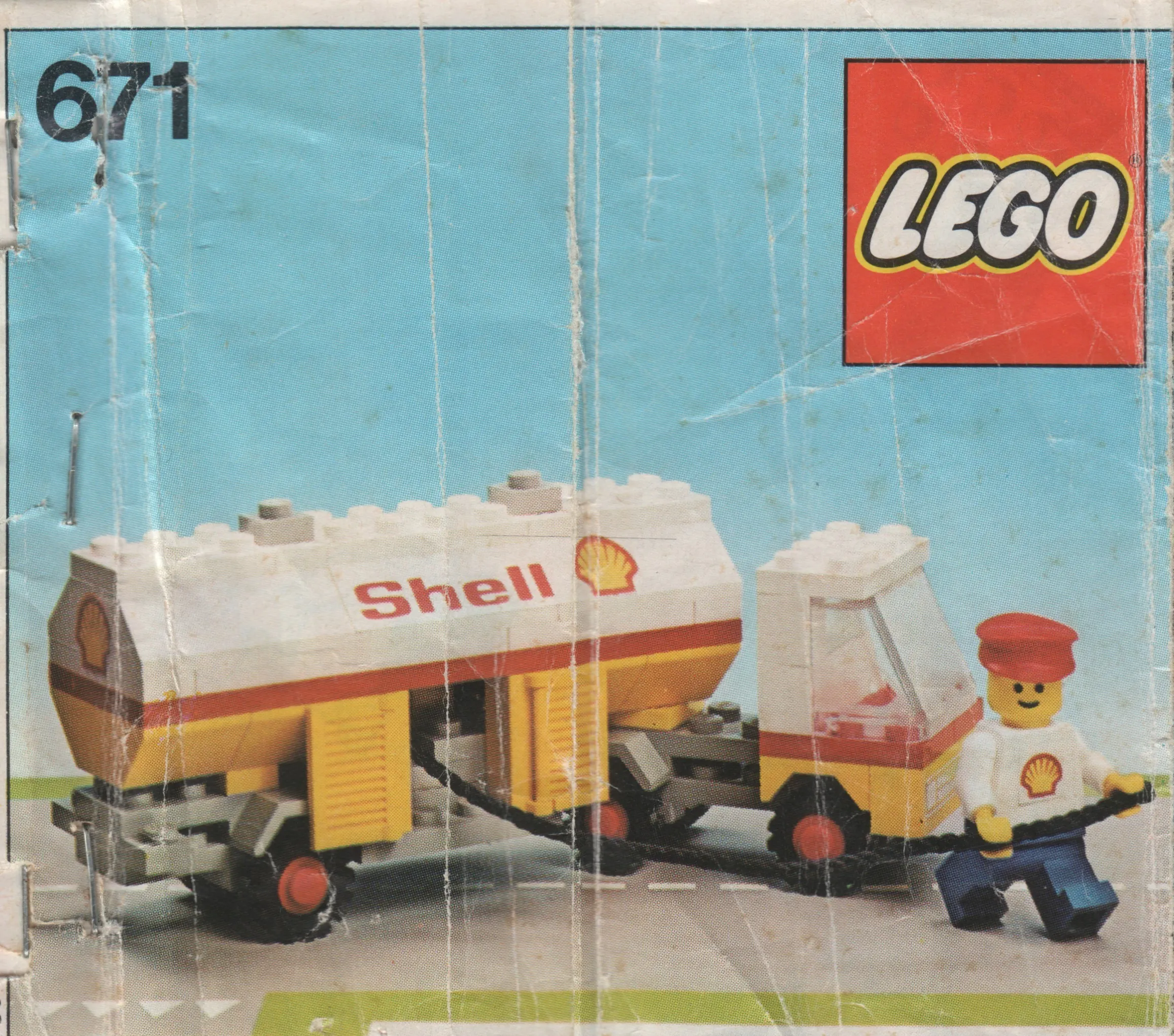 LEGO 671-1 Shell Fuel Tanker