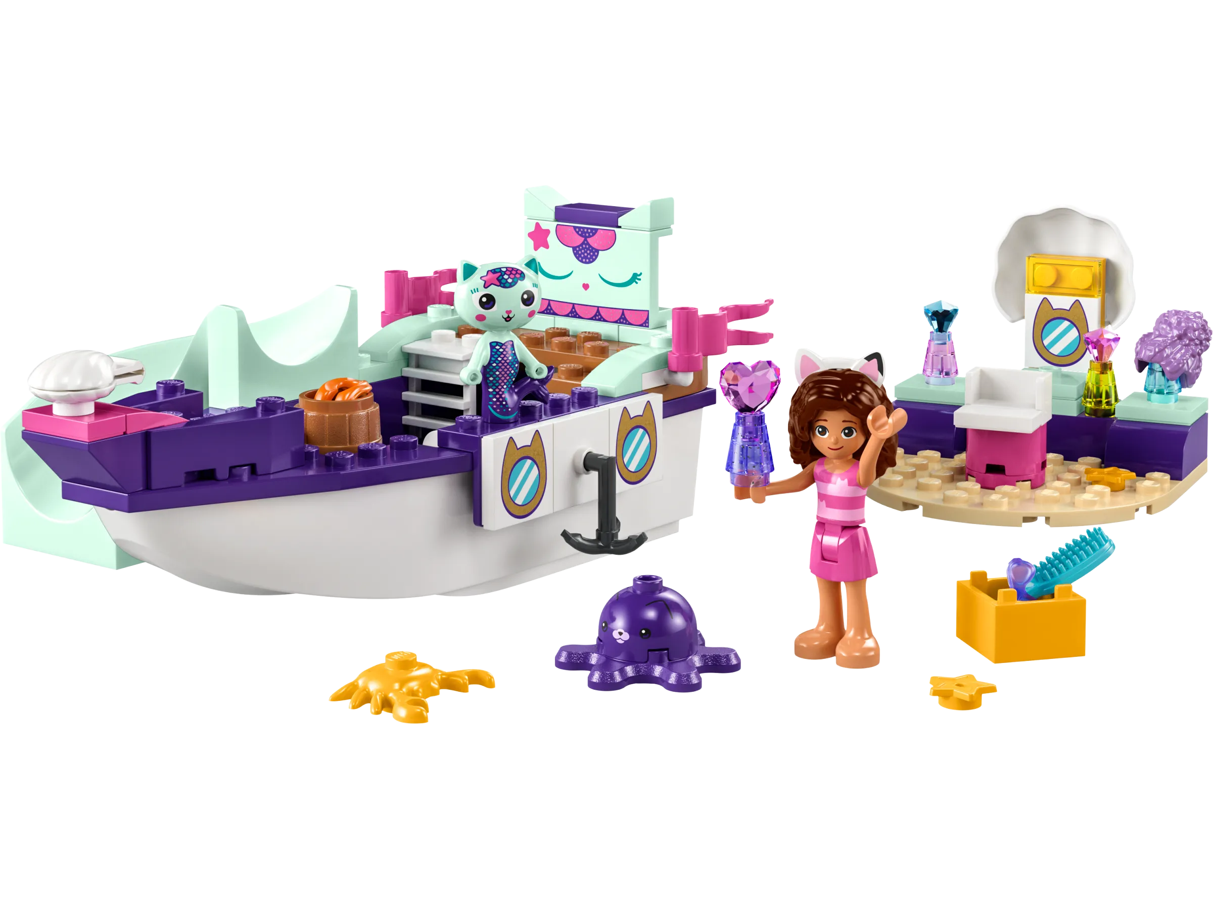 LEGO 10786-1 Gabby & MerCat's Ship & Spa