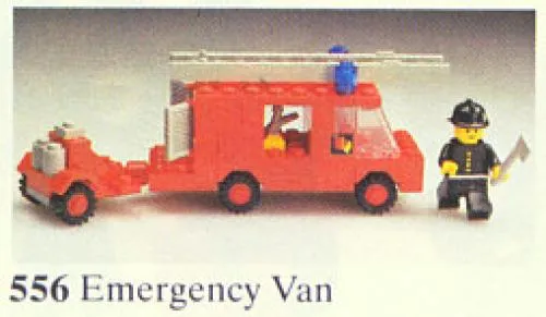 LEGO 556-1 Fire Emergency Van
