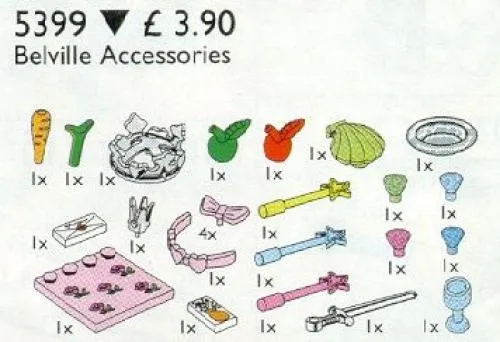 LEGO 5399-1 Belville Fairy Tale Accessories
