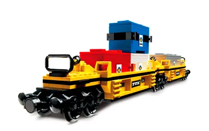 LEGO 10170-1 TTX Intermodal Double-Stack Car