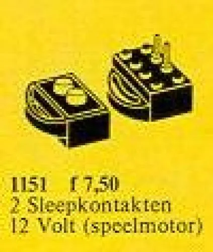 LEGO 1151-1 Train Power Pick-Up Blocks