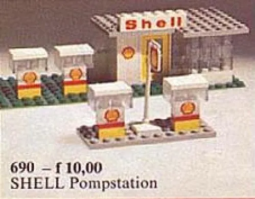 LEGO 690-1 Shell Station