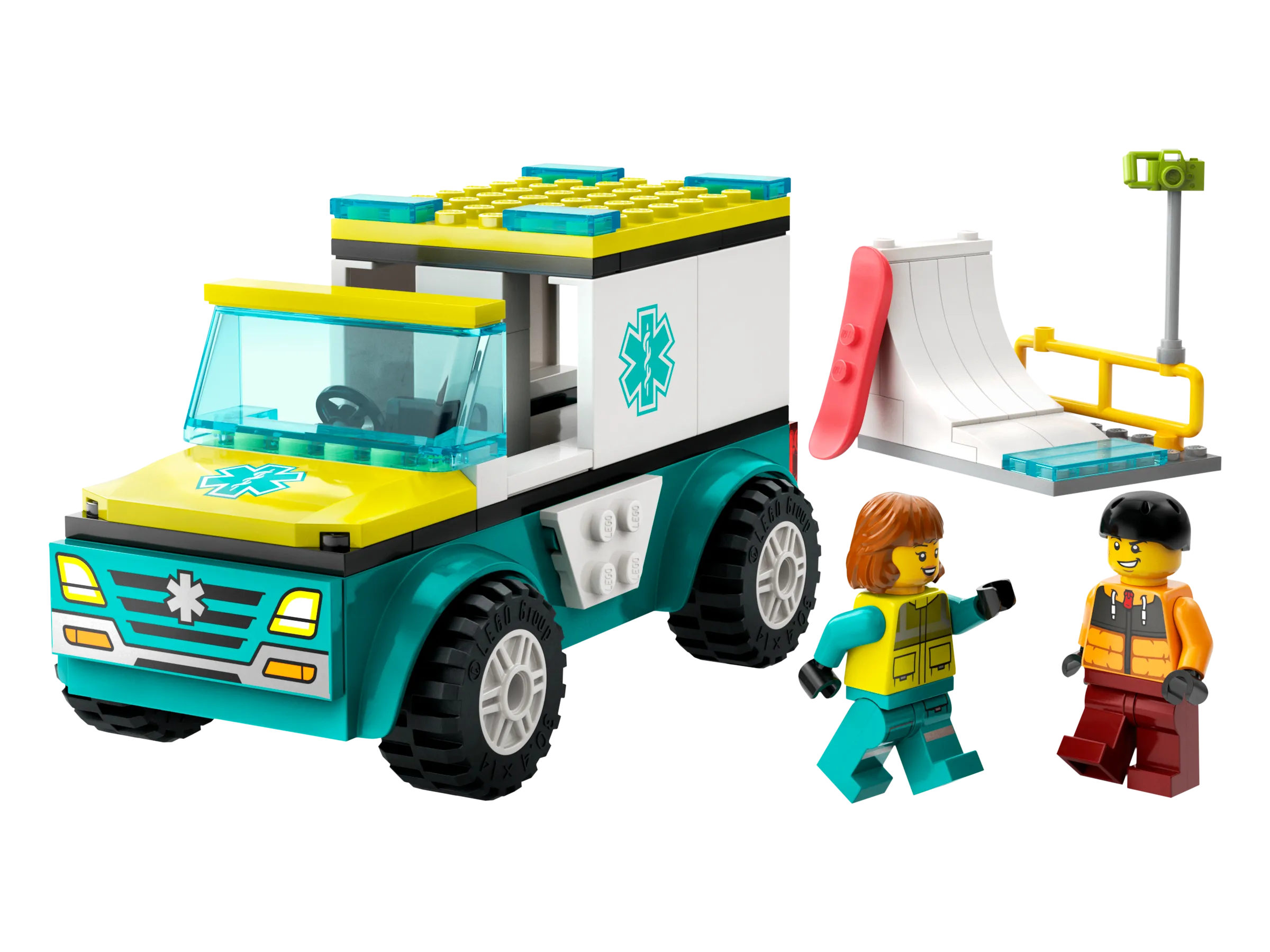 LEGO 60403-1 Emergency Ambulance and Snowboarder
