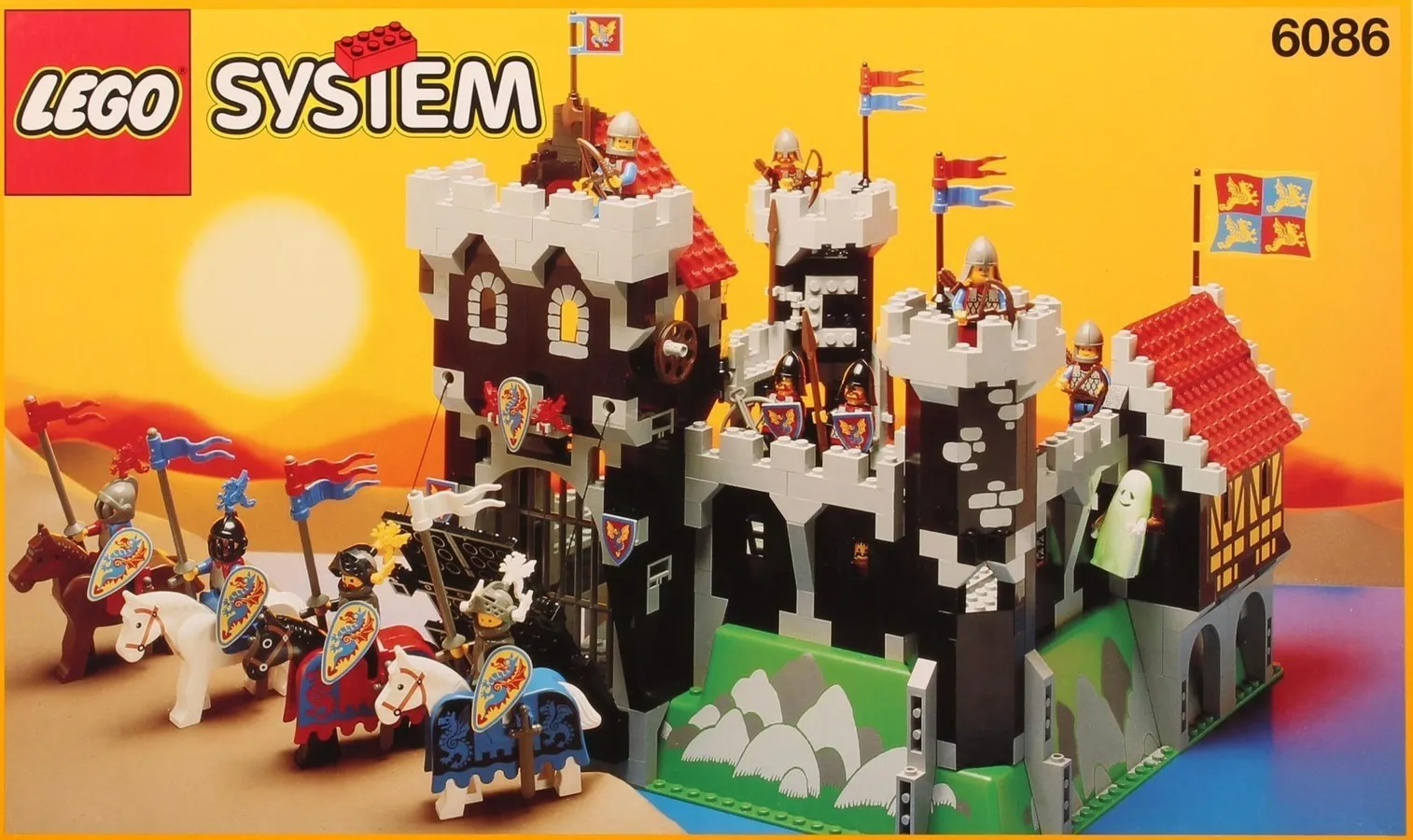 LEGO 6086-1 Black Knight's Castle