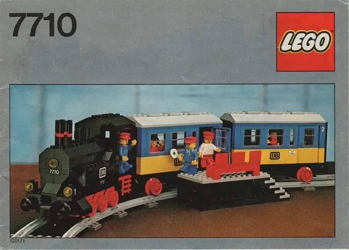 LEGO 7710-1 Push-Along Passenger Steam Train