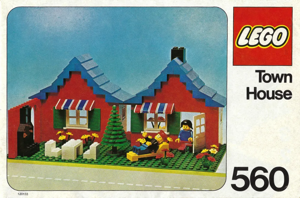 LEGO 560-1 Town House with Garden