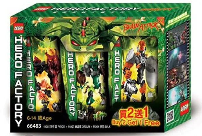 LEGO 66483-1 Brain Attack Super Pack 3 in 1