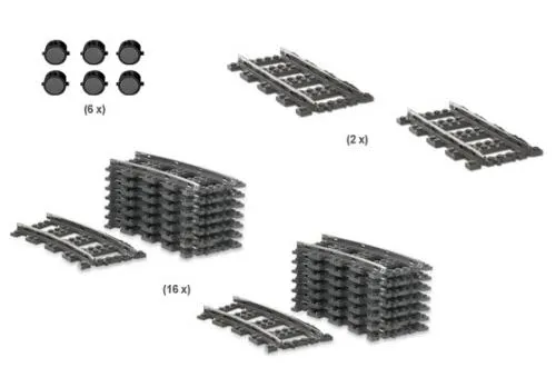 LEGO 2159-1 9V Train Track Starter Collection