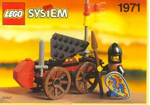 LEGO 1971-1 Black Knight's Battering Ram