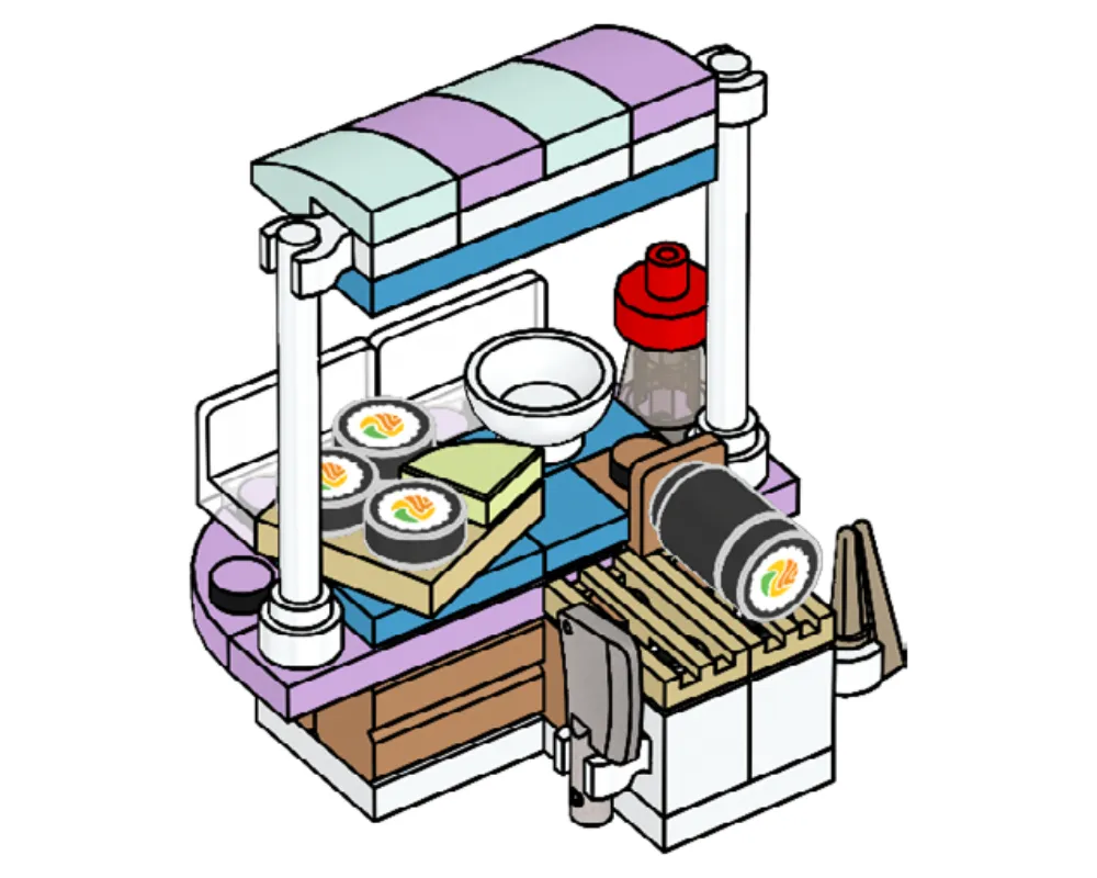 LEGO 562305-1 Sushi stand