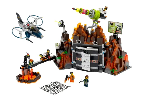 LEGO 8637-1 Mission 8: Volcano Base
