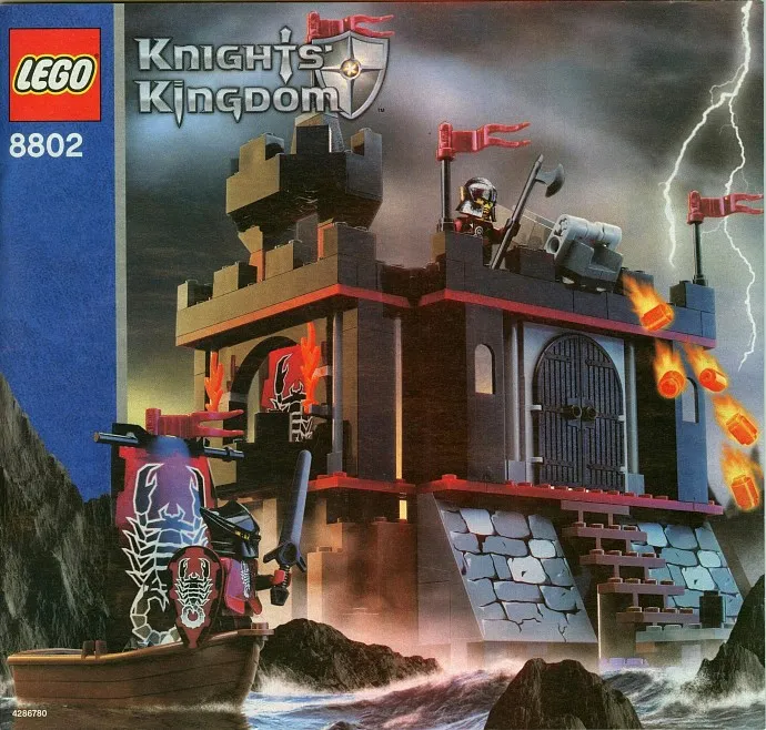 LEGO 8802-1 Dark Fortress Landing
