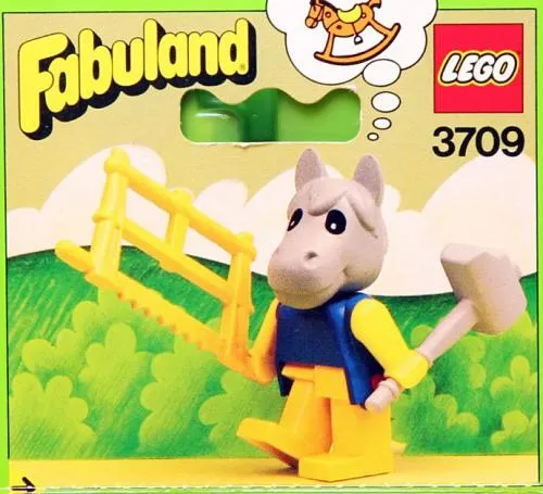 LEGO 3709-1 Henry Horse, Carpenter