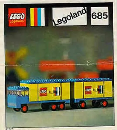 LEGO 685-1 Truck with Trailer