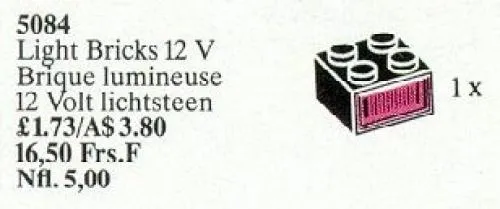 LEGO 5084-1 12V Light Brick