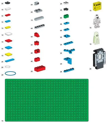 LEGO 970672-1 Special Elements for Amusement Park Set