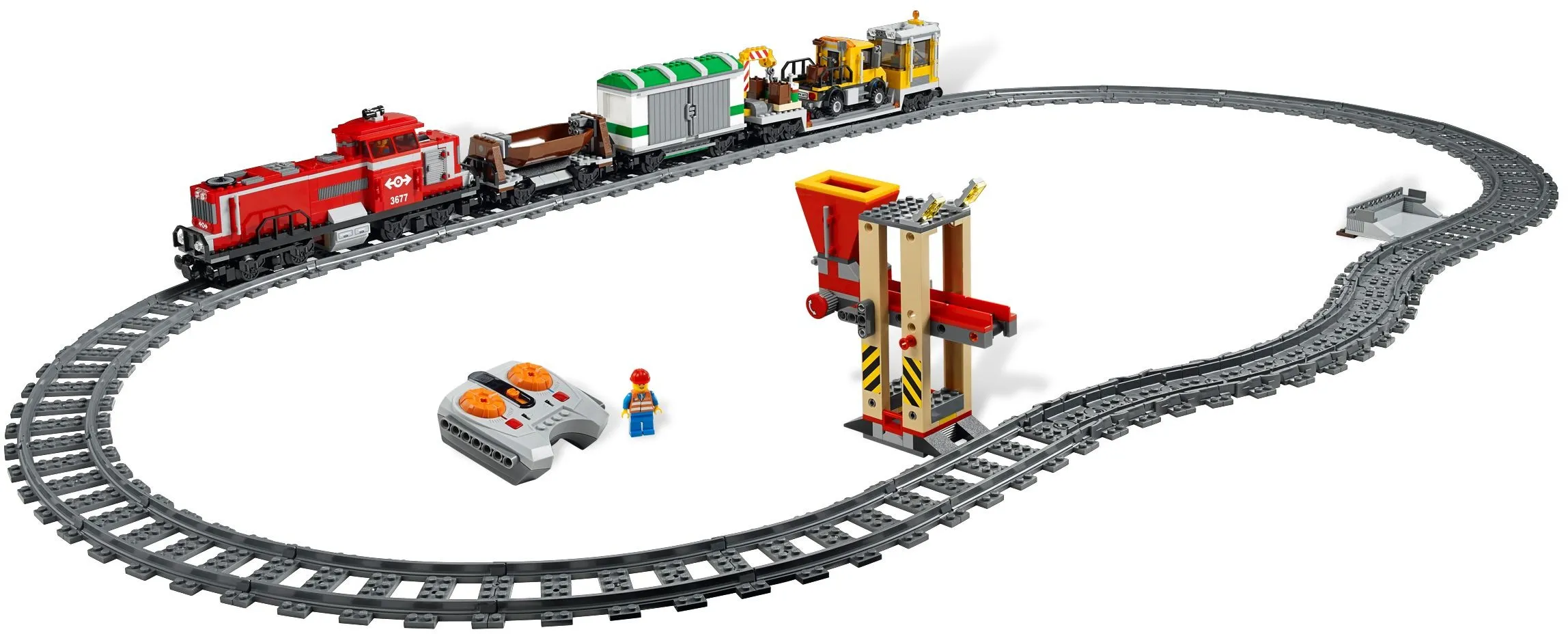 LEGO 3677-1 Red Cargo Train